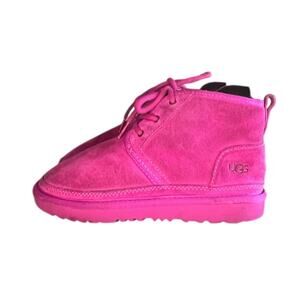 Girls UGG Australia Classic Neumel Chukka Lace Up Boots Size 3 Pink